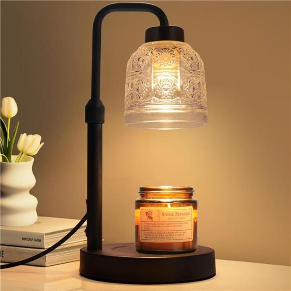 Candle Warmer Lamp Timer Dimmable Adjustable Wax Melter Jar Candle Decor Gift